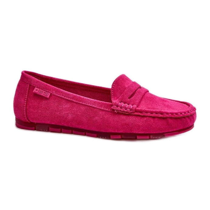 Step in style Mocassins Modelo Big Star NN274934 Memory Foam System Fúcsia - Entre com estilo rosa