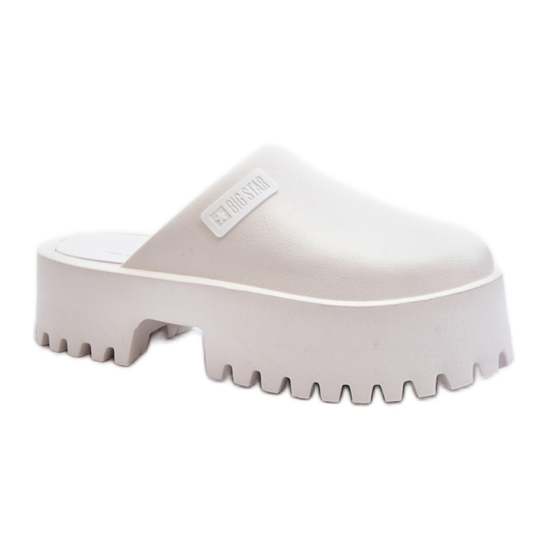 Step in style Chinelo Sandália Modelo Big Star NN274015 Branco - Entre com estilo