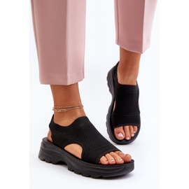 Step in style Sandálias Modelo Deinaleia EV-347 Preta - Entre com estilo preto