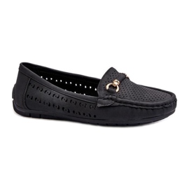 Step in style Mocassins Modelo Kaydance VG251 Preto - Entre com estilo