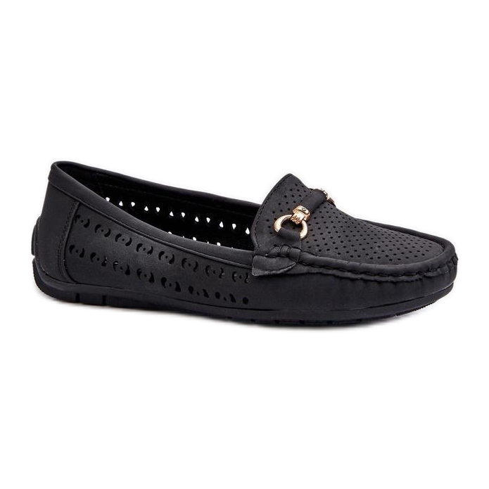 Step in style Mocassins Modelo Kaydance VG251 Preto - Entre com estilo