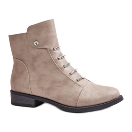 Step in style Botas Modelo Labise ASA62-16 Bege - Entre com estilo