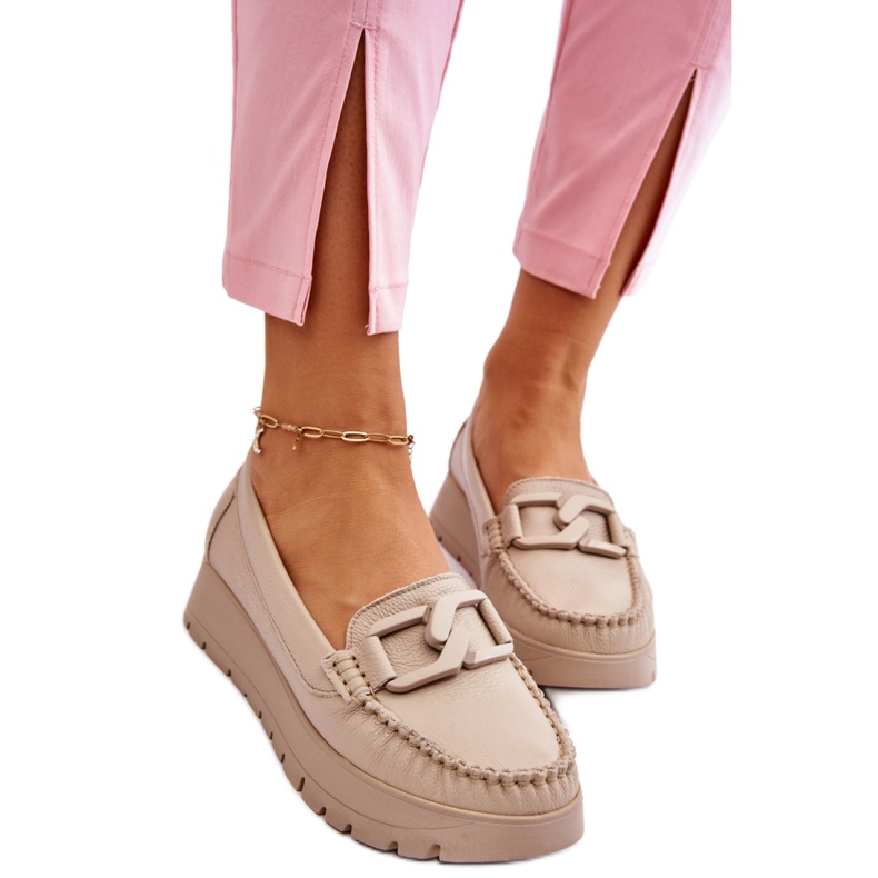 Step in style Mocassins Modelo Desmond 10141 Bege – Entre com estilo Step in style Mocassins Modelo Desmond 10141 Bege – Entre com estilo