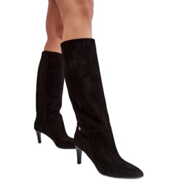 Step in style Botas Modelo Laura Messi 2694/300 Preta - Entre com estilo preto