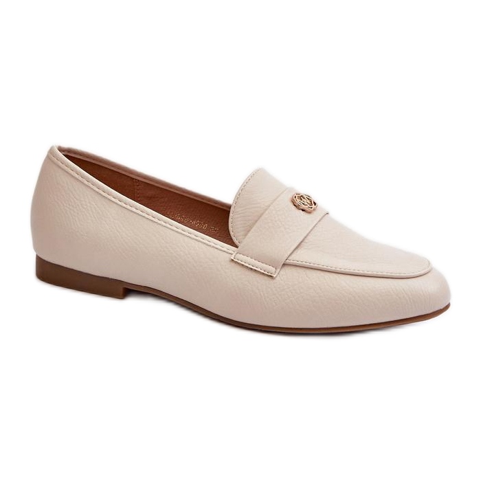 Step in style Mocassins Modelo Sylvaine 24PB98-6990 Bege - Entre com estilo