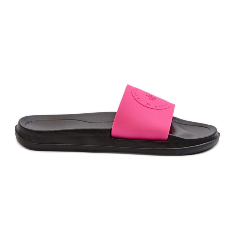 Step in style Chinelo Sandália Modelo 4FMM00FFLIF045-55S Rosa/Preto - Entre com estilo