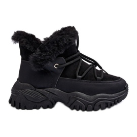 Step in style Trappers Modelo Cresandi 23BT26-6534 Preto - Entre com estilo