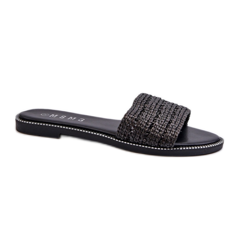 Step in style Sandália Chinelo Modelo Radians WS9038 Preta - Entre com estilo preto