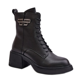 Step in style Botas Modelo Vinceza 66682 Preta - Entre com estilo preto