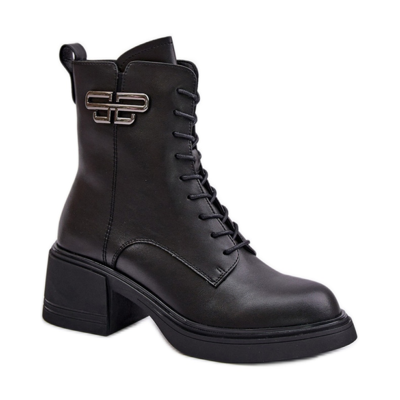 Step in style Botas Modelo Vinceza 66682 Preta - Entre com estilo preto