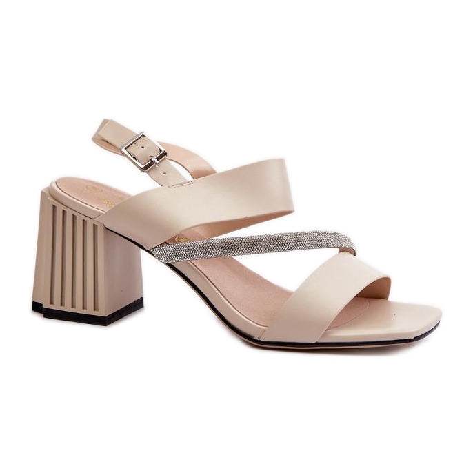 Step in style Sandálias Modelo Da MR38-549 Bege - Entre com estilo Step in style Sandálias Modelo Da MR38-549 Bege - Entre com estilo