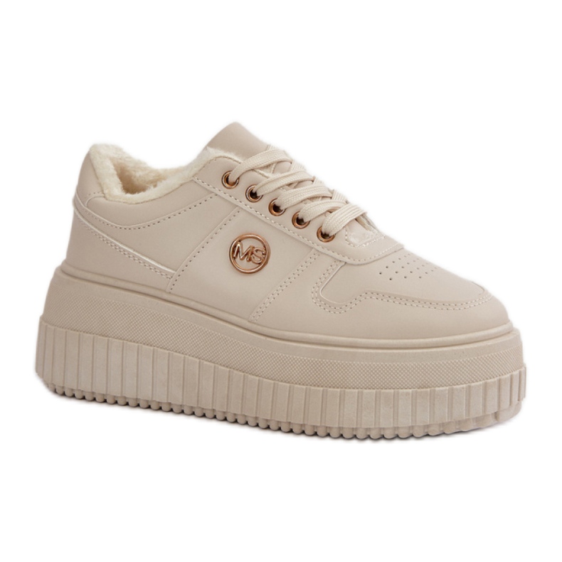 Step in style Calçado Esportivo Modelo Verissha TL292-8 Bege - Entre com estilo