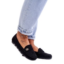 Step in style Mocassins Modelo Castelo JU052 Preto – Entre com estilo