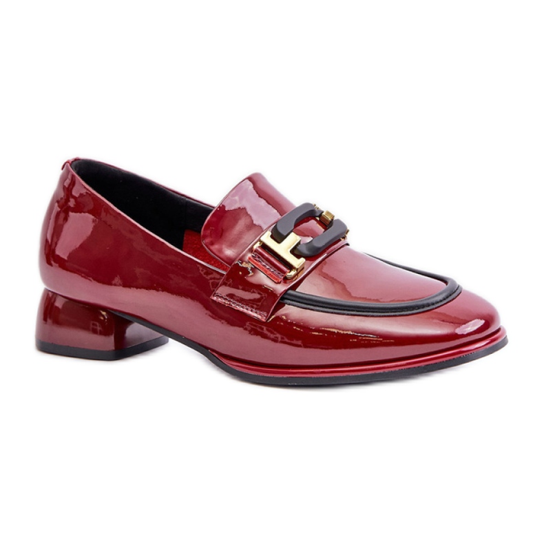 Step in style Sapatos Modelo Artiker 55C0103 Bordo - Entre com estilo vermelho