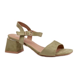 Step in style Sandálias Modelo Leisha LT33-10 Verdes - Entre com estilo Step in style Sandálias Modelo Leisha LT33-10 Verdes - Entre com estilo