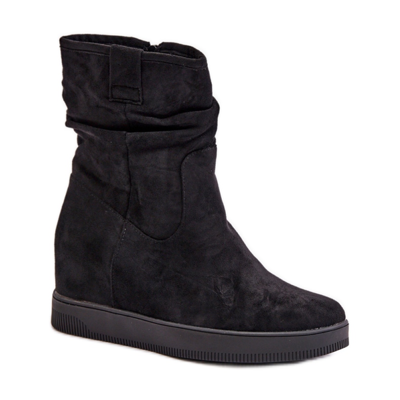 Step in style Botas Modelo Zinradea MS35012 Pretas - Entre com estilo preto