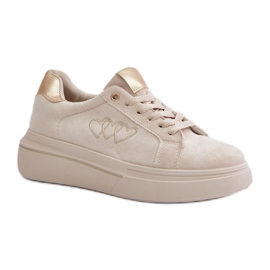 Step in style Calçado Esportivo Modelo Big Star MM274618 Bege - Entre com estilo