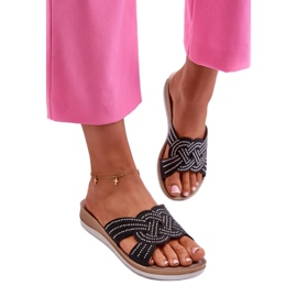 Step in style Chinelo Sandália Modelo Inblu BV000037 Preta - Entre com estilo preto