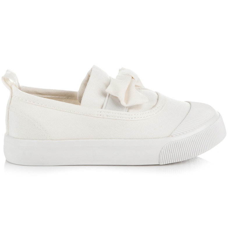 L&H Sapatilhas slip-on com arco branco