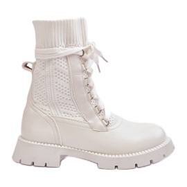 Step in style Botas Modelo Gentiana 8573A Branca - Entre com estilo branco Step in style Botas Modelo Gentiana 8573A Branca - Entre com estilo branco