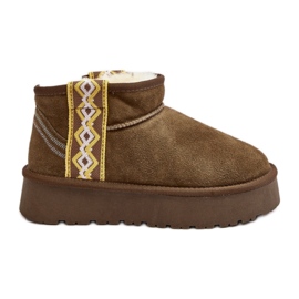 Step in style Botas de neve modelo Vebissat W5829 Verde - Entre com estilo
