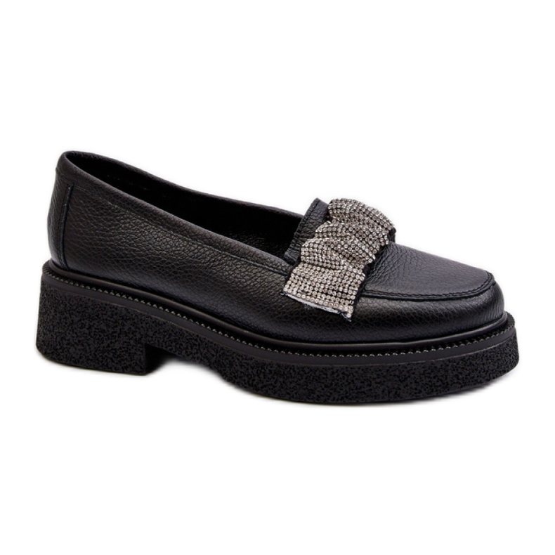 Step in style Mocassins Modelo Zazoo 3419 Couro Preto - Entre com estilo Step in style Mocassins Modelo Zazoo 3419 Couro Preto - Entre com estilo