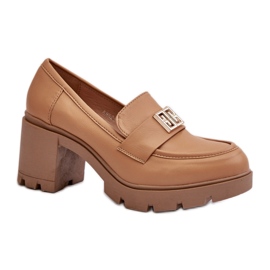 Step in style Calçado Modelo Ranunca RMR23108-2 camel - Entre com estilo castanho