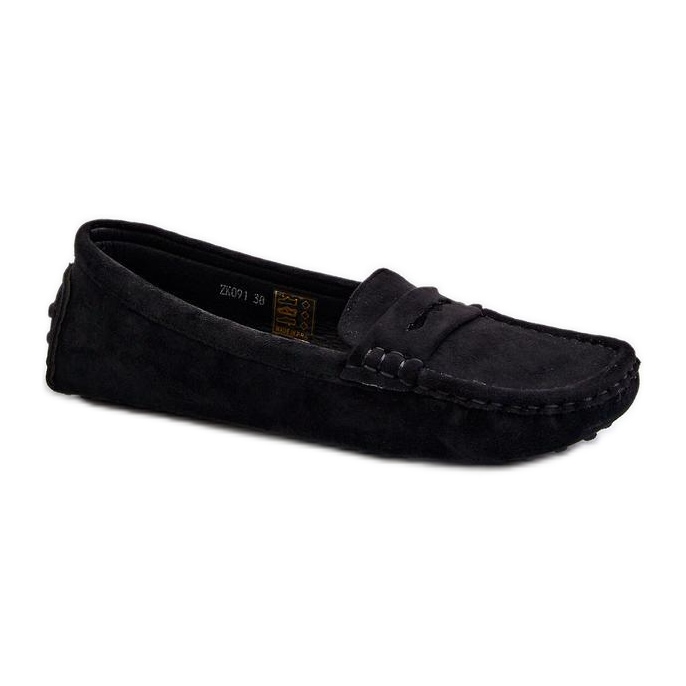 Step in style Mocassins Modelo Adelmarie ZK091 Preto - Entre com estilo