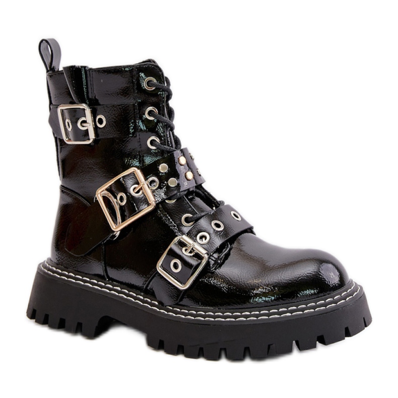 Step in style Trabalhador Modelo Serizia 9693A-1 Preto - Entre com estilo