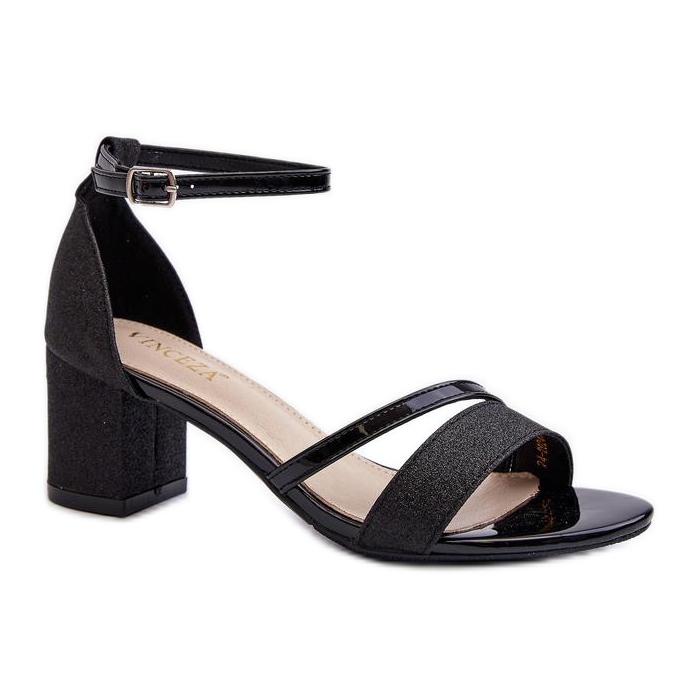Step in style Sandálias Modelo Ploemis 20244 Pretas - Entre com estilo preto
