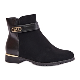 Step in style Botas Modelo Ravasira K-99213 Pretas - Entre com estilo preto
