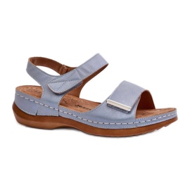 Step in style Sandálias Modelo Iphiope 22SD98-0146 Azul - Entre com estilo