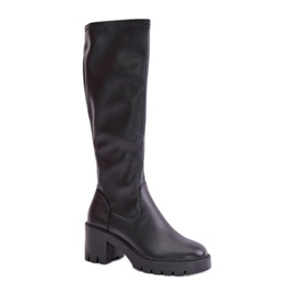 Step in style Botas Modelo Vinceza 58332 Preta – Entre com estilo preto