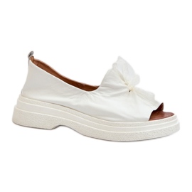 Step in style Sandálias Modelo Zazoo 2939 Brancas - Entre com estilo branco