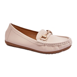 Step in style Mocassins Modelo Demese NN22-991 Bege - Entre com estilo Step in style Mocassins Modelo Demese NN22-991 Bege - Entre com estilo