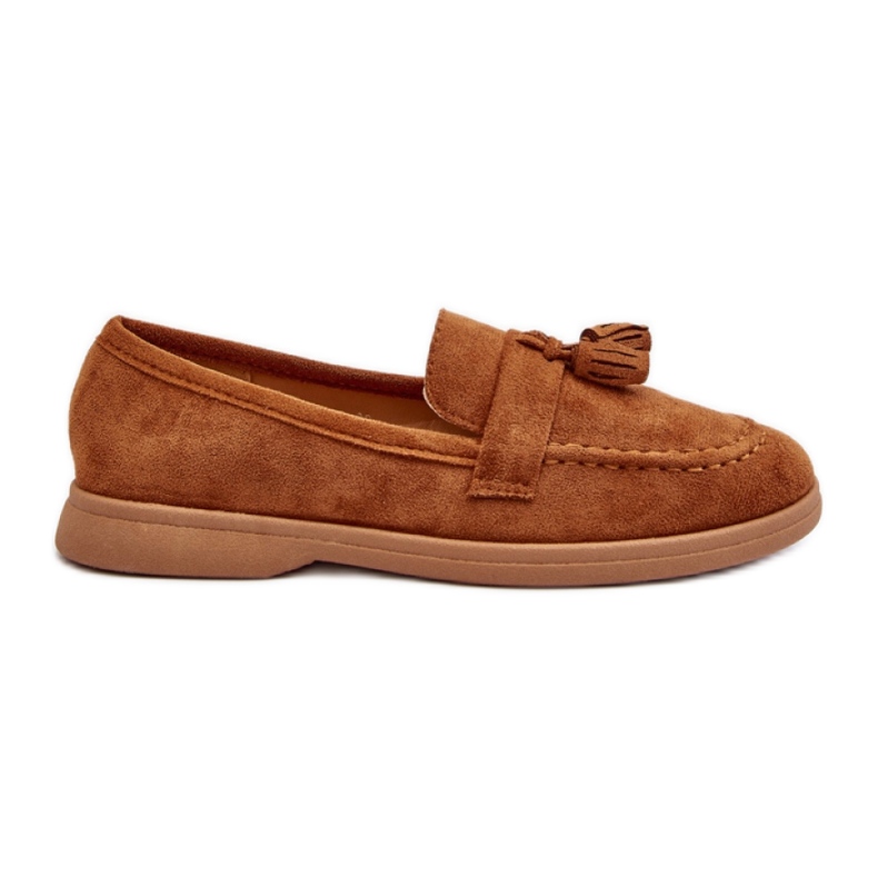 Step in style Mocassins Modelo Dansitu N22-992 Camelo - Entre com estilo castanho