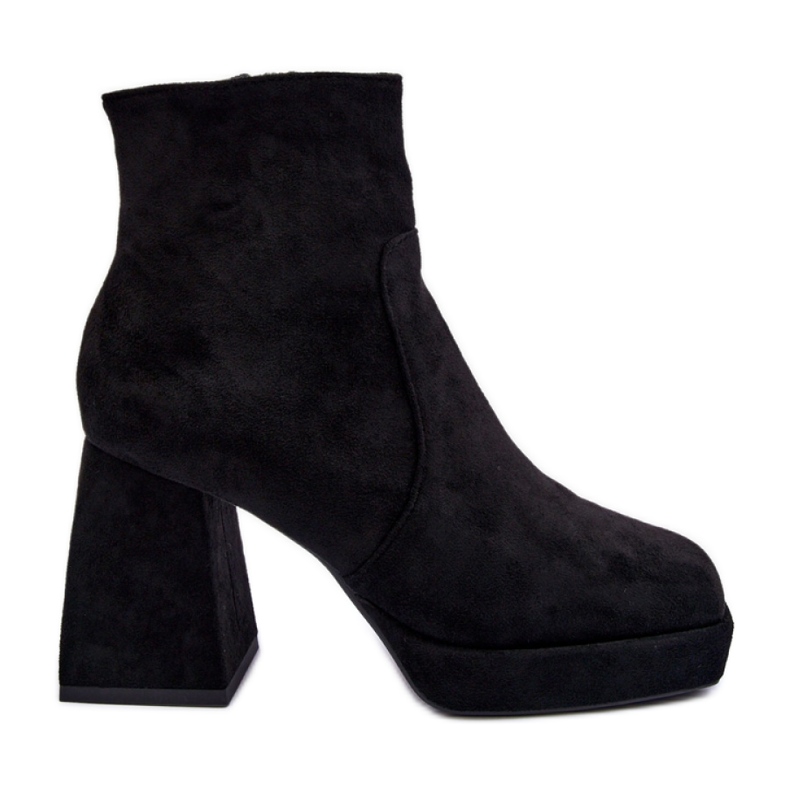Step in style Botas Modelo Abnous NS293P Pretas - Entre com estilo preto