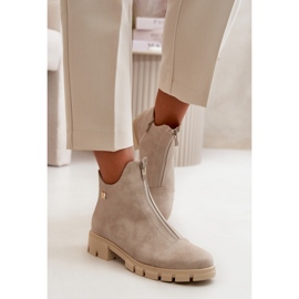 Step in style Botas Modelo Verietta RMR23123-11 Douradas - Entre com estilo amarelo
