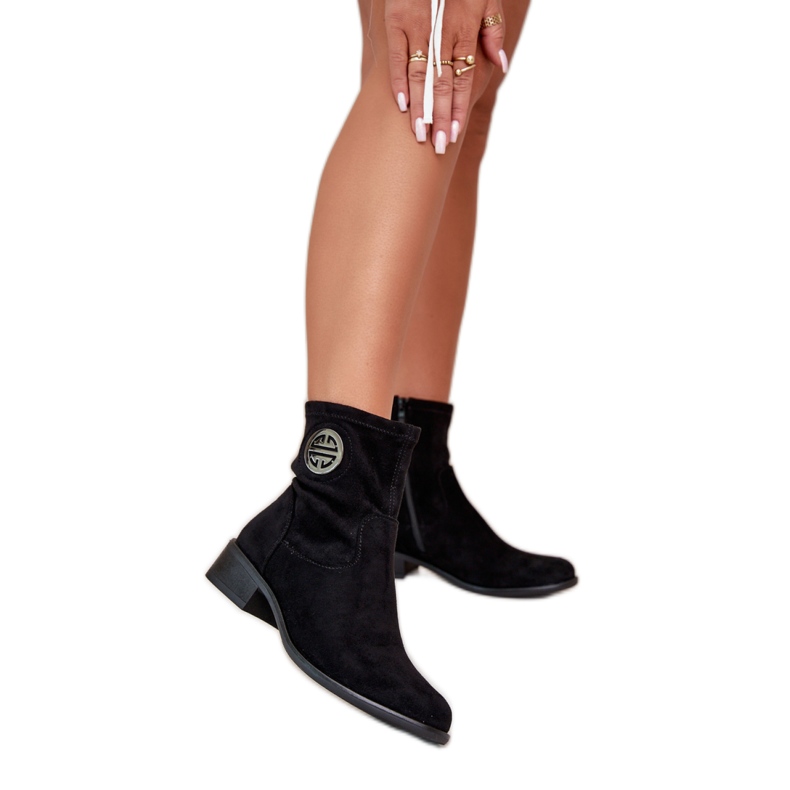 Step in style Botas Modelo Lerioria ASA198-28 Pretas - Entre com estilo preto Step in style Botas Modelo Lerioria ASA198-28 Pretas - Entre com estilo preto
