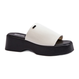 Step in style Chinelo Sandália Modelo Big Star NN274022 Branco - Entre com estilo