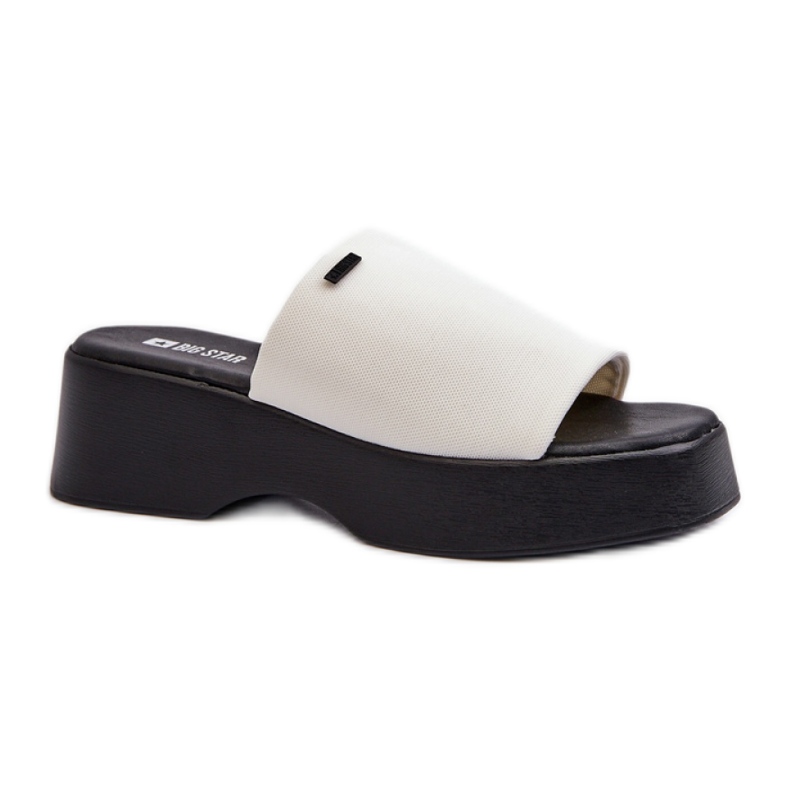 Step in style Chinelo Sandália Modelo Big Star NN274022 Branco - Entre com estilo