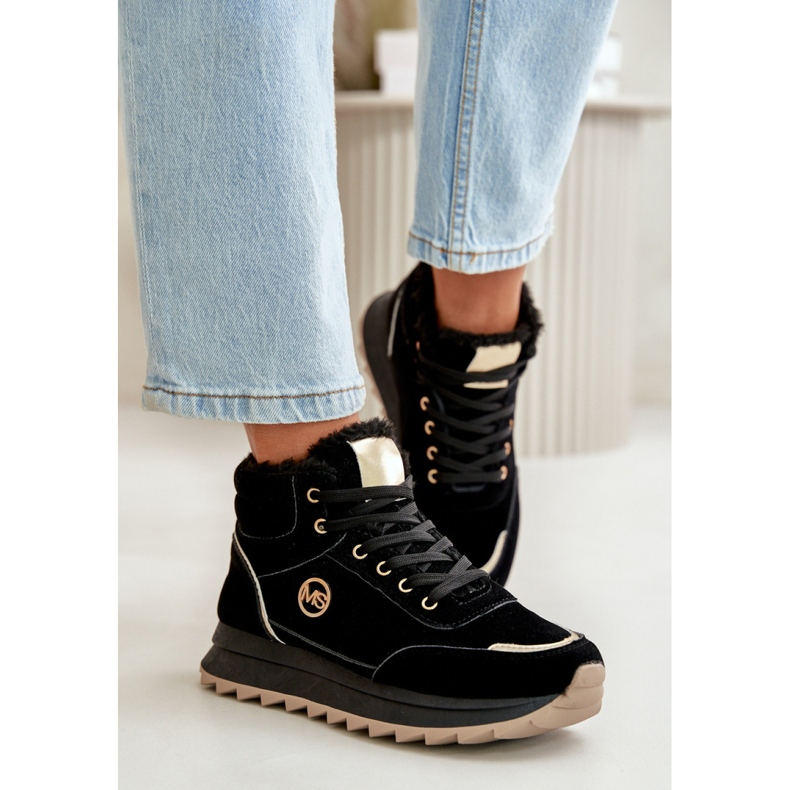 Step in style Calçado Esportivo Modelo Ariatte TL288 Preto - Entre com estilo