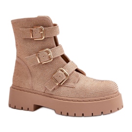 Step in style Modelo Ciascia HB-277 Botas Bege - Entre com estilo Step in style Modelo Ciascia HB-277 Botas Bege - Entre com estilo