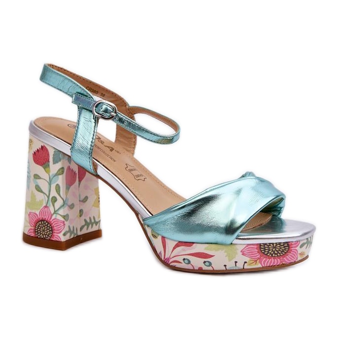 Step in style Sandálias Modelo Da CR980 Azul - Entre com estilo