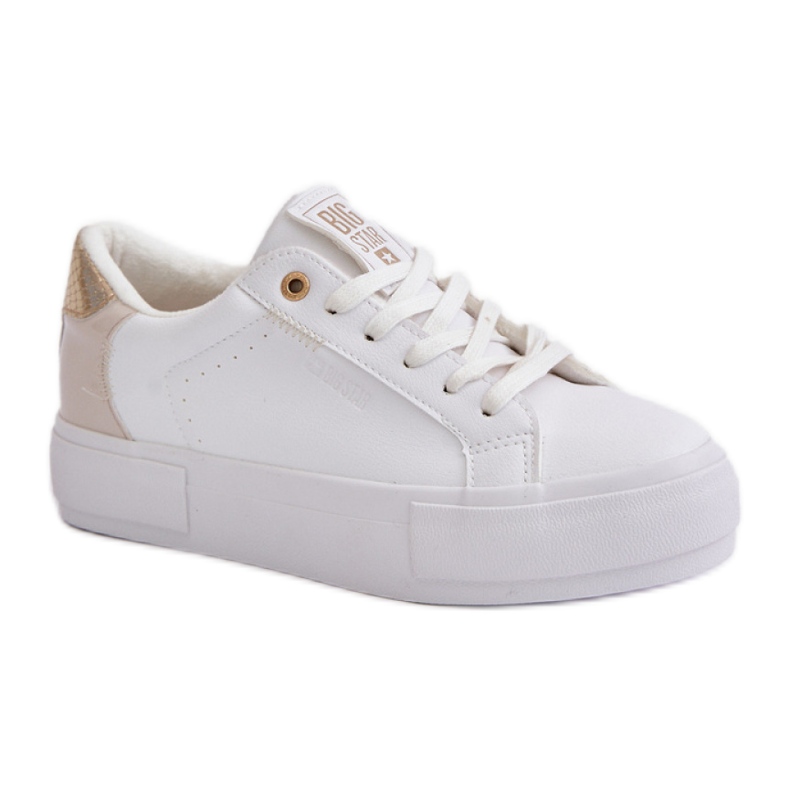Step in style Tênis modelo Big Star OO274A452 Branco - Entre com estilo