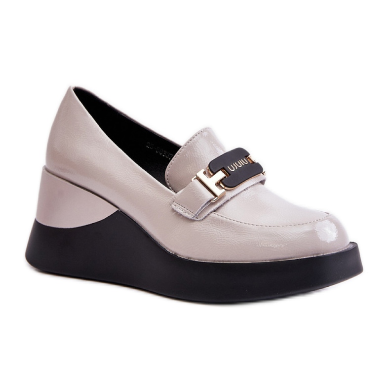 Step in style Mocassins Modelo Vinceza 58337 Cinza – Entre com estilo