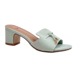 Step in style Chinelo Sandália Modelo Jemenna JH338P Mint - Entre com estilo verde