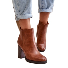 Step in style Botas Modelo Teresine UK155 Marrom - Entre com estilo