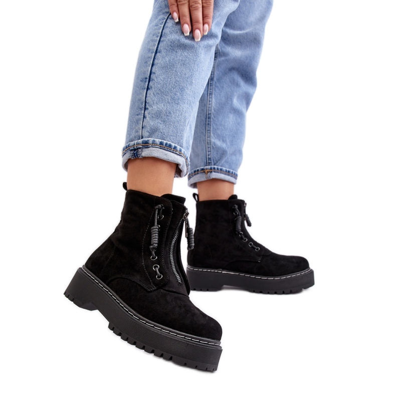 Step in style Botas Modelo Edivame M532-1 Preta – Entre com estilo preto