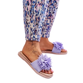 Step in style Sandália Chinelo Modelo Giorgia LS-118 Violeta - Entre com estilo tolet